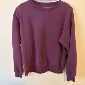 TNA CozyAF Purple Sweater Medium